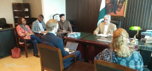A high level Gavi Mission held a debriefing session with Dr. Muhammad Ahmad Kazi, Director General Health/FDI 8.3.2024