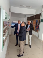 A HIGH LEVEL WORLD HEALTH ORGANIZATION (EASTERN MEDITERRANEAN REGIONAL OFFICE) DELEGATION CALLED ON DR. MUHAMMAD AHMAD KAZI, DIRECTOR GENERAL - FDI 17.5.23
