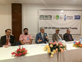 Dr. Muhammad Ahmad Kazi, DG-FDI chaired the "NSTOP EPI Officers Induction Training" in Islamabad 11.9.23