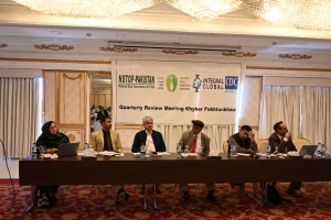 Dr. Muhammad Ahmad Kazi, DG, Federal Directorate of Immunization, presided over as the Chief Guest on the N-STOP Quarterly Review Meeting 18.10.23