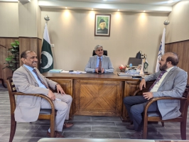 Dr. Muhammad Naeem, PD EPI Sindh along with his team called on Dr. Muhammad Ahmad Kazi, Director General - Federal Directorate of Immunization 12.9.23