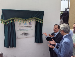 Federal Health Minister Inaugurates Environment Friendly Incinerator in Islamabad, a community service initiative by the Federal Directorate of Immunization 25.9.23