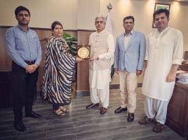 Jhpiego Pakistan delegation visited FDI - Pakistan today to apprise DG - FDI on Final Report Dissemination Event of “Reaching the Unreached” project 9.6.23