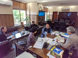 JICA PAKISTAN REPRESENTATIVES VISITED FDI TO APPRISE DIRECTOR GENERAL, FDI ON THE PROGRESS OF THE PROJECT BY SHARING THE PROJECT DESIGN MATRIX 7.6.23