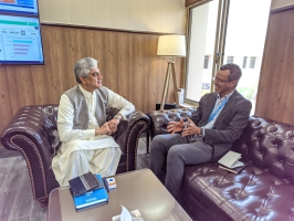 Mr. Abdullah Fadil, Country Representative, UNICEF Pakistan called on Dr. Muhammad Ahmad Kazi, Director General - FDI  22.5.23