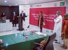 USAID Rapid Testing Kits handing Over Ceremony 9.8.2021