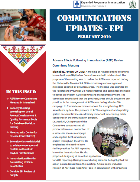 Communication Newsletter Feb2019